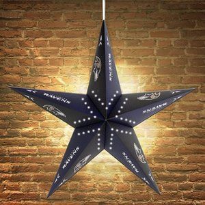 🏈🆕 BALTIMORE RAVENS STAR LANTERN - NFL